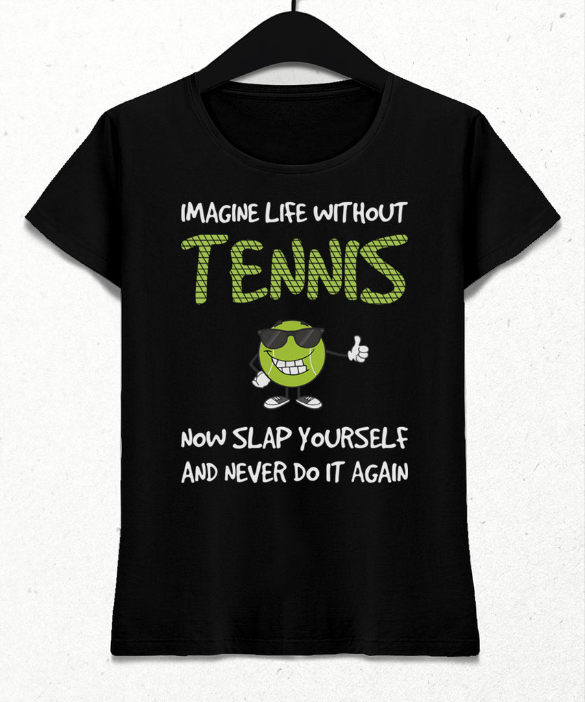 Tennis life kadın tişört - basmatik.com