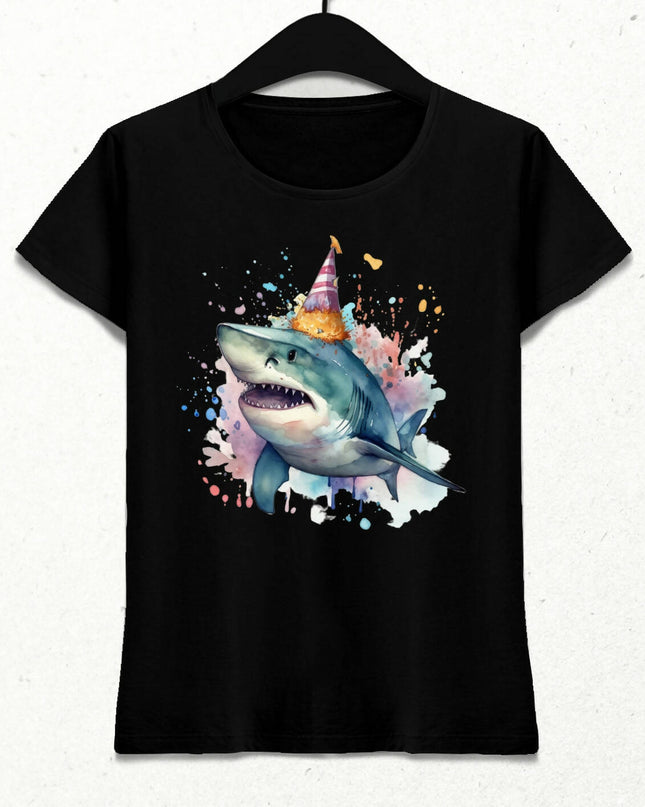 Doğum Günü Köpek Balığı T-shirt 2 - basmatik.com