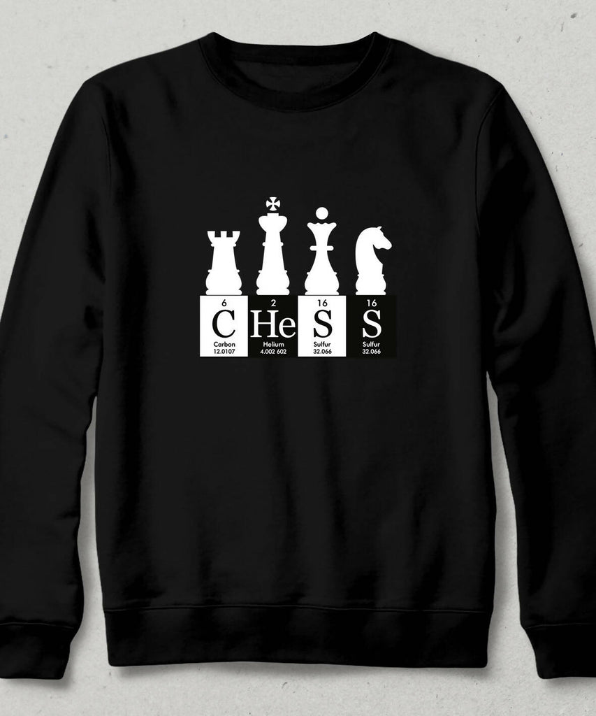 Satranç Periyodik Cetvel - Chess Sweatshirt
