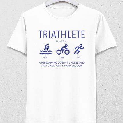 Triathlete tişört - basmatik.com