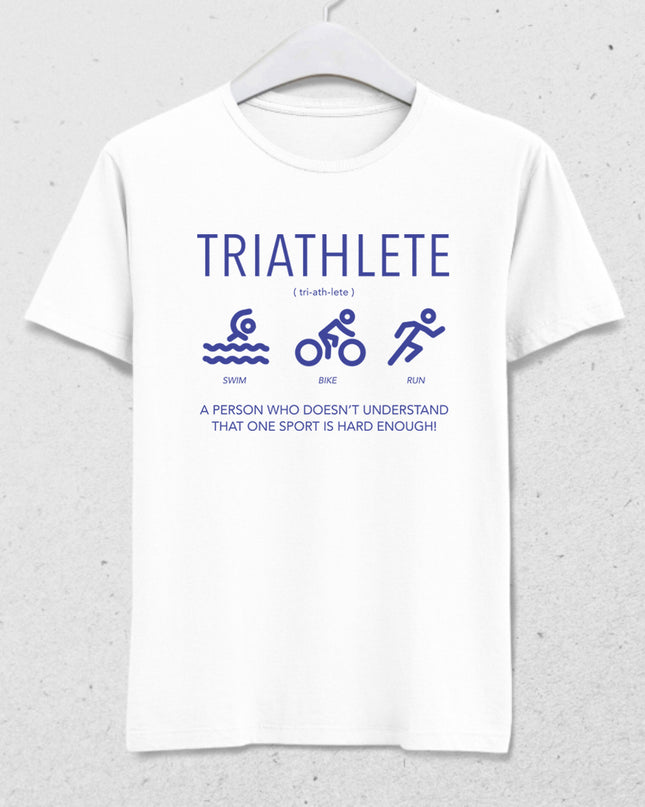 Triathlete tişört - basmatik.com