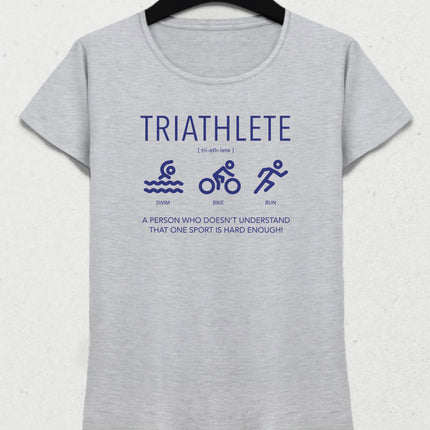 Triathlete tişört - basmatik.com
