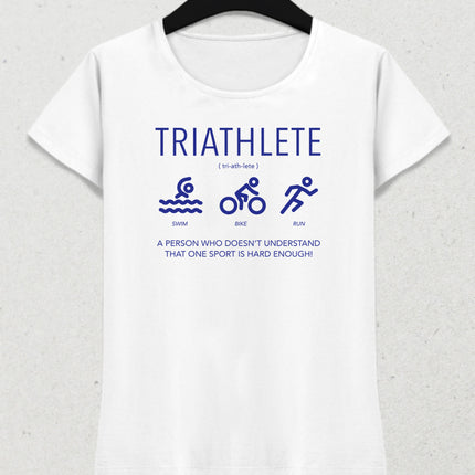 Triathlete tişört - basmatik.com
