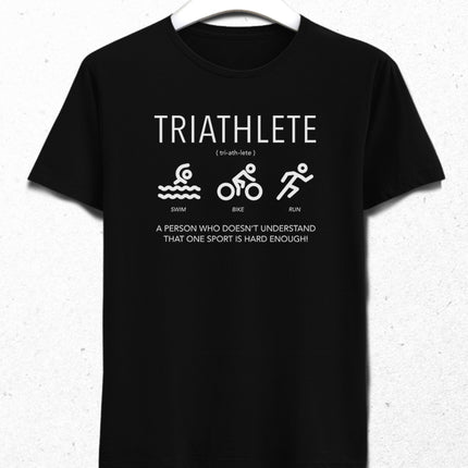 Triathlete tişört - basmatik.com