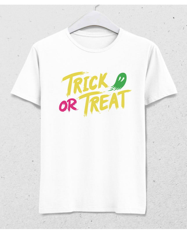 Trick or treat tişört - basmatik.com