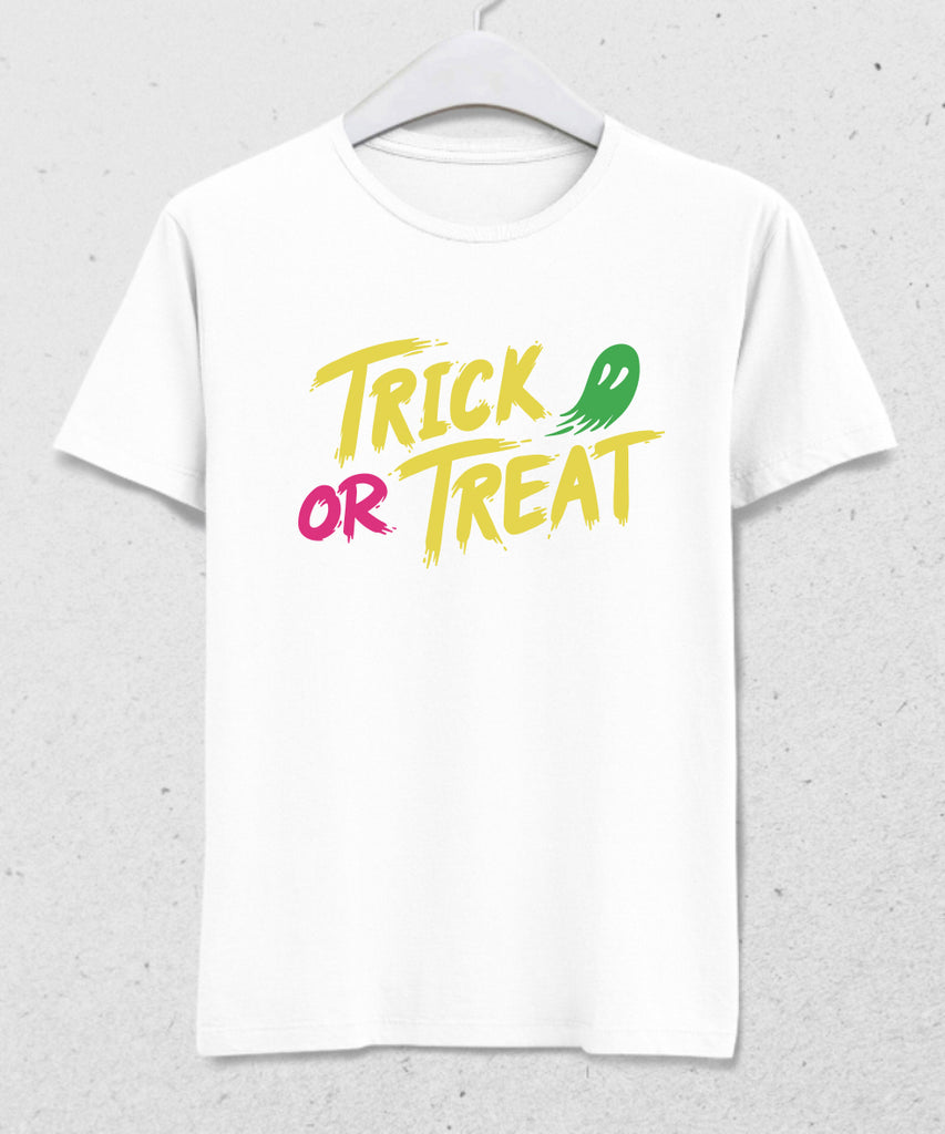 Trick or treat tişört - basmatik.com