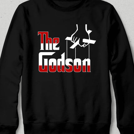 Godson Erkek Siyah Sweatshirt - basmatik.com