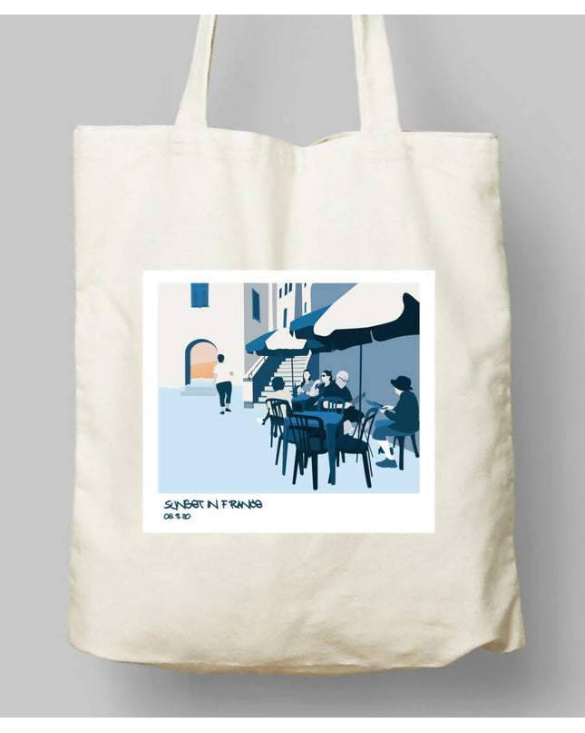 Sunset Tote Bag in France