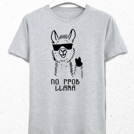 No Prob Llama Erkek Tişört - basmatik.com