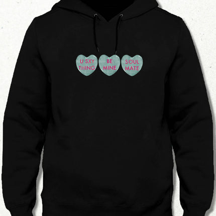 Valentine's IV, Kalpli Slogan Sweatshirt