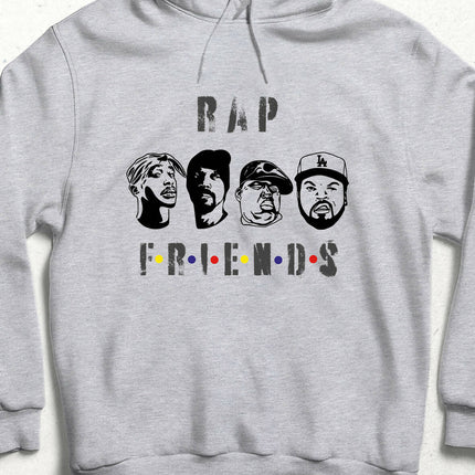 Rap Friends Hooded Sweatshirt