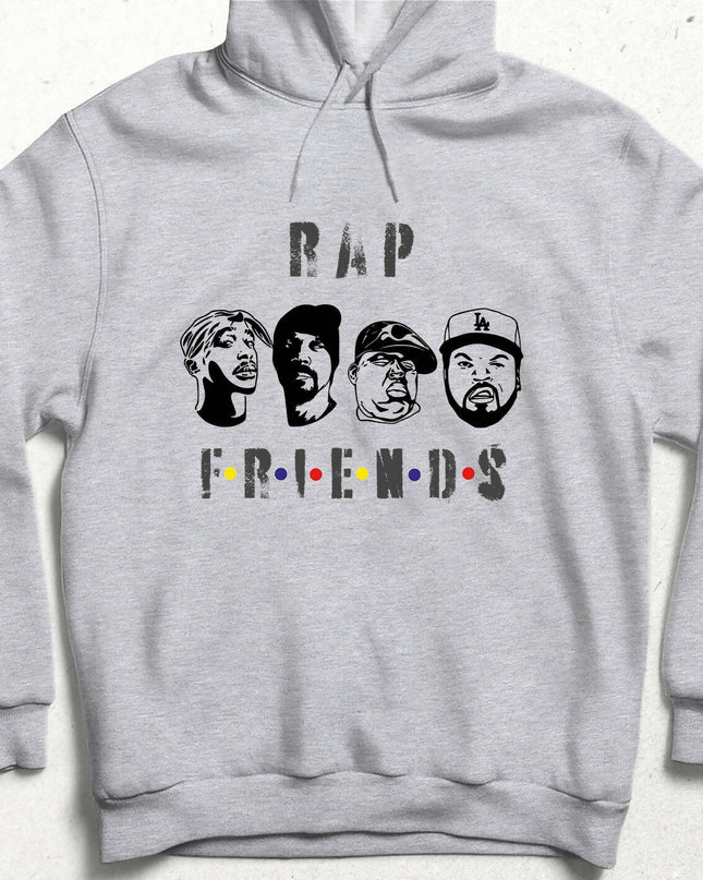 Rap Friends Kapüşonlu Sweatshirt