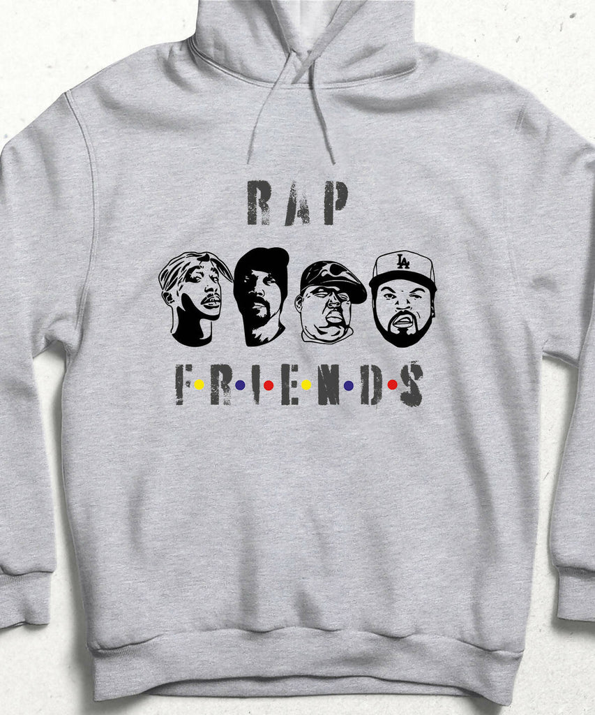 Rap Friends Hooded Sweatshirt