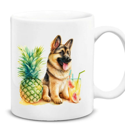 Dogs Summer Themed Mug
