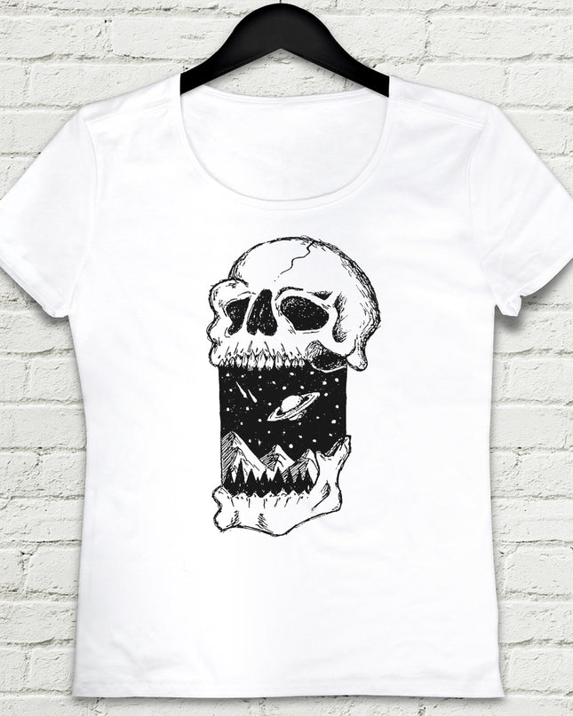 Ufo Beyaz Tişört - basmatik.com