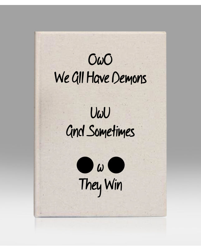 UwU kanvas defter - basmatik.com