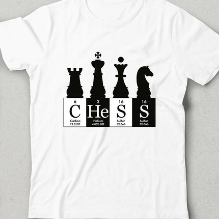 Satranç Periyodik Cetvel - Chess Çocuk Tişört