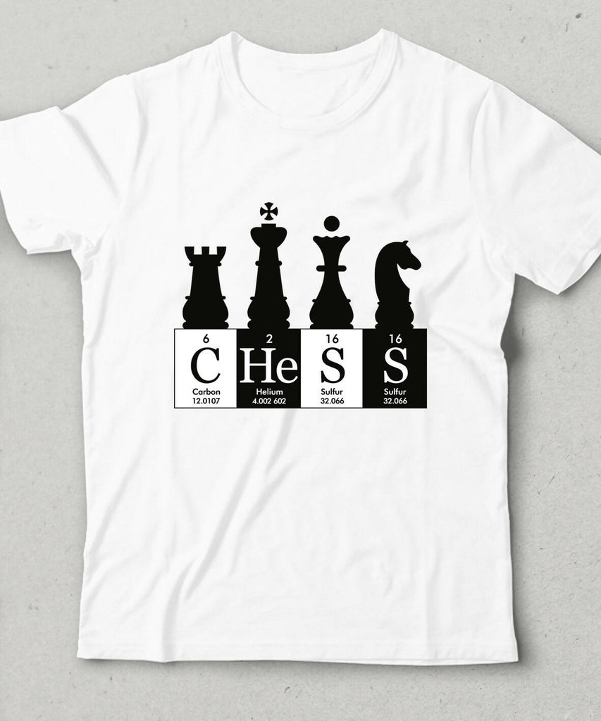 Satranç Periyodik Cetvel - Chess Çocuk Tişört
