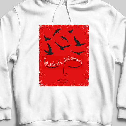 İstanbul'u Dinliyorum Sweatshirt - basmatik.com