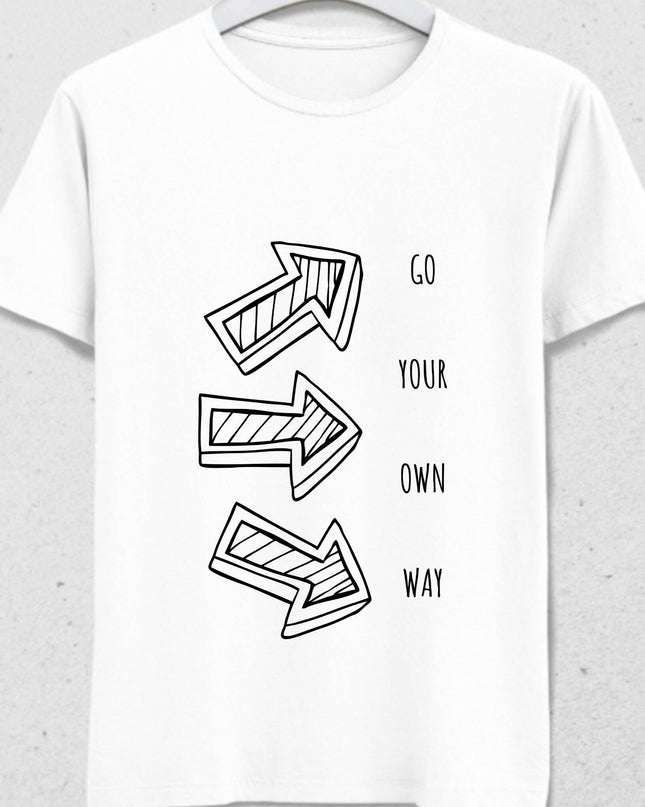 Go Your Own Way Erkek Tişört