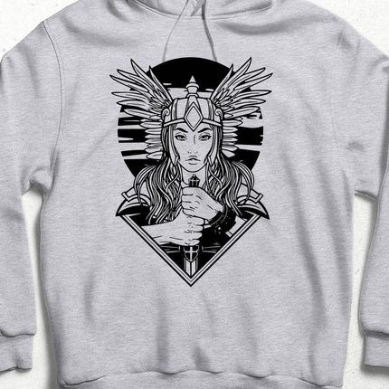 Valkyrie Kapüşonlu Sweatshirt - basmatik.com