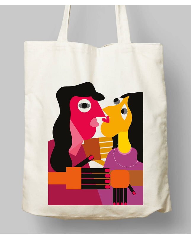 Classical Paint Cloth Bag 