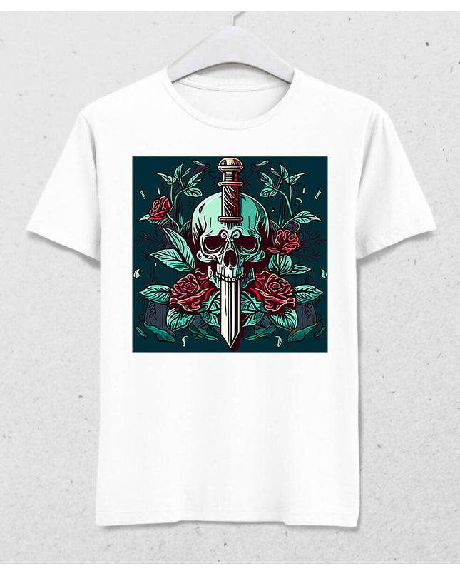 Skull, Rose and Sword 