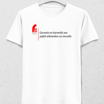 Victor Hugo özsöz tişört - basmatik.com