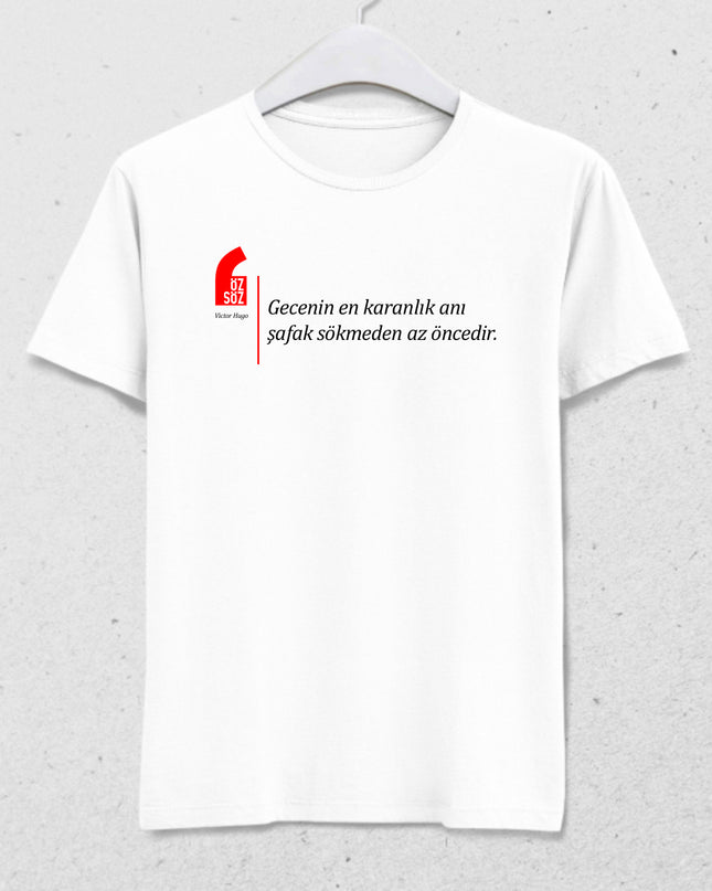 Victor Hugo özsöz tişört - basmatik.com