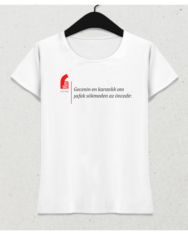 Victor Hugo özsöz tişört - basmatik.com