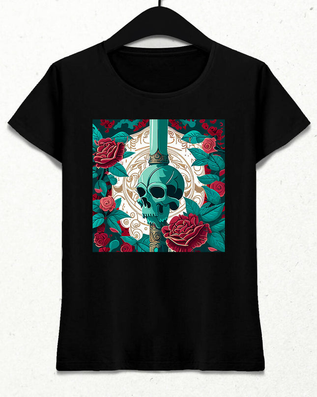 Skull, Rose and Sword 