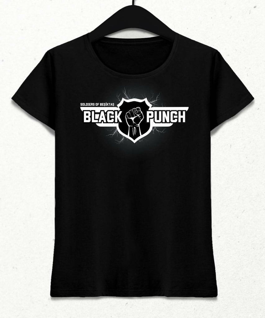 Black Punch Kadın Tshirt