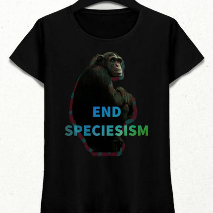 End Speciesism Kadın Tshirt