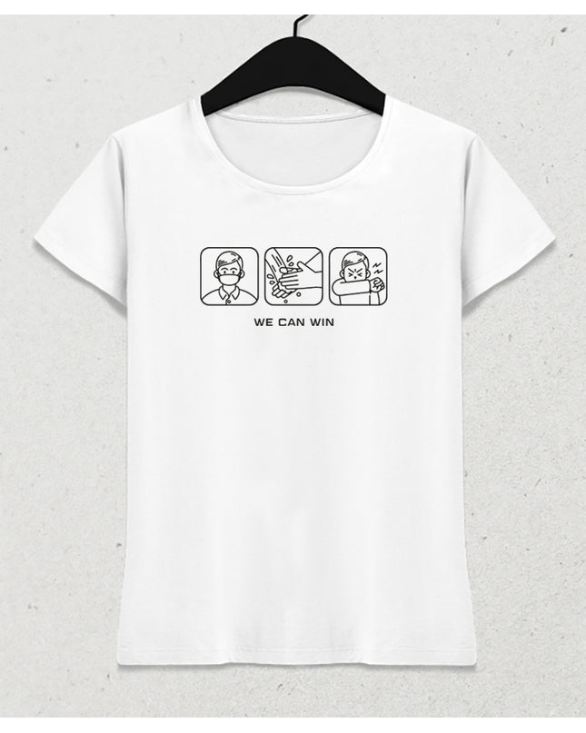 We can win kadın tişört - basmatik.com