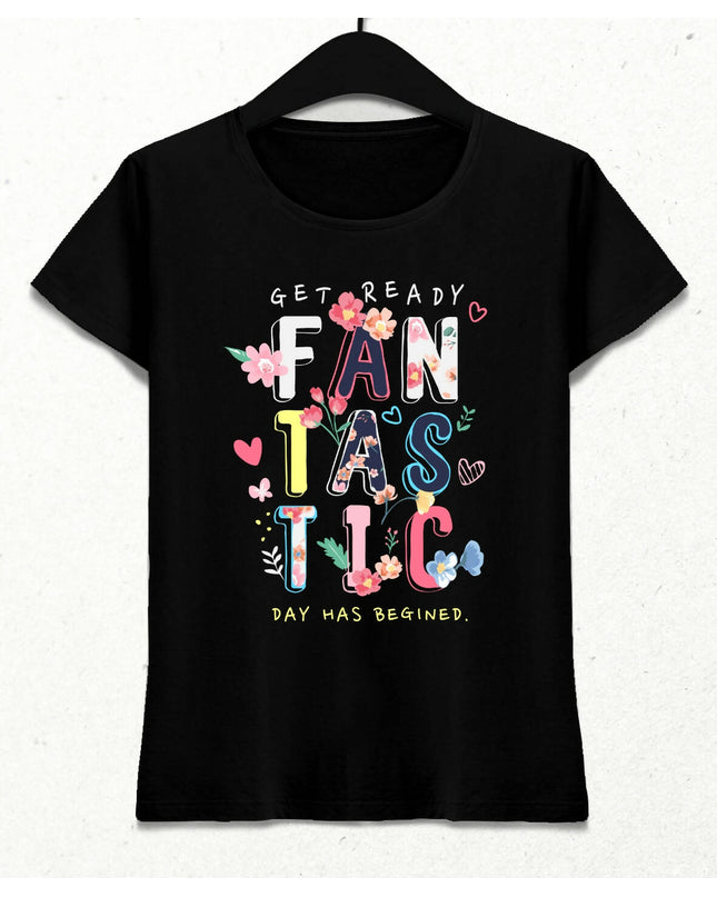 Fantastic Kadın Streetwear Tasarım T-shirt