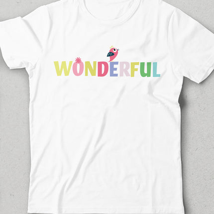 Wonderful çocuk tişört - basmatik.com