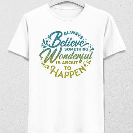 Wonderful tişört - basmatik.com