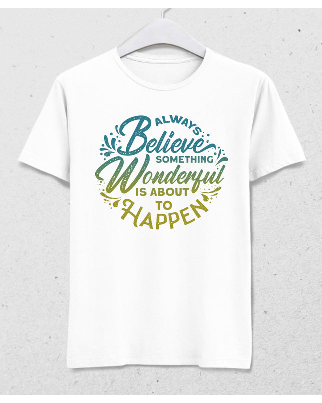 Wonderful tişört - basmatik.com