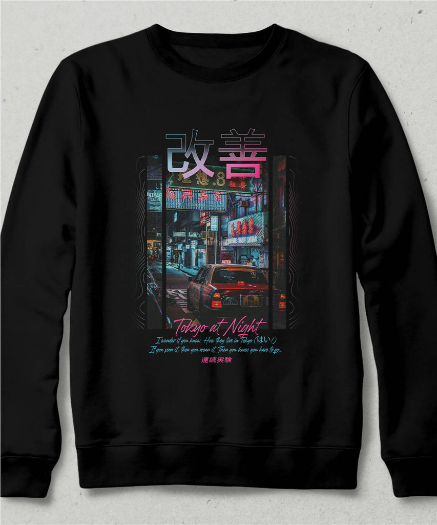 "Tokyo at Night" - Olympus 22' Sweatshirt