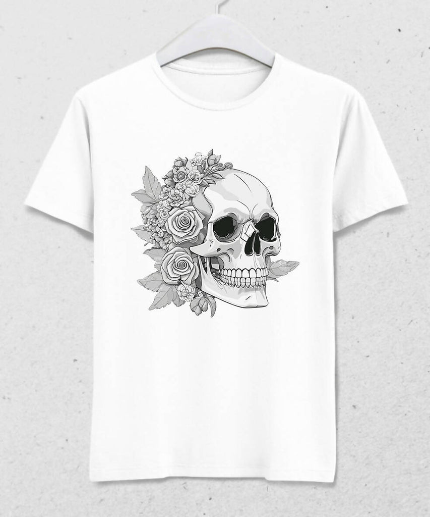 skull and rose 