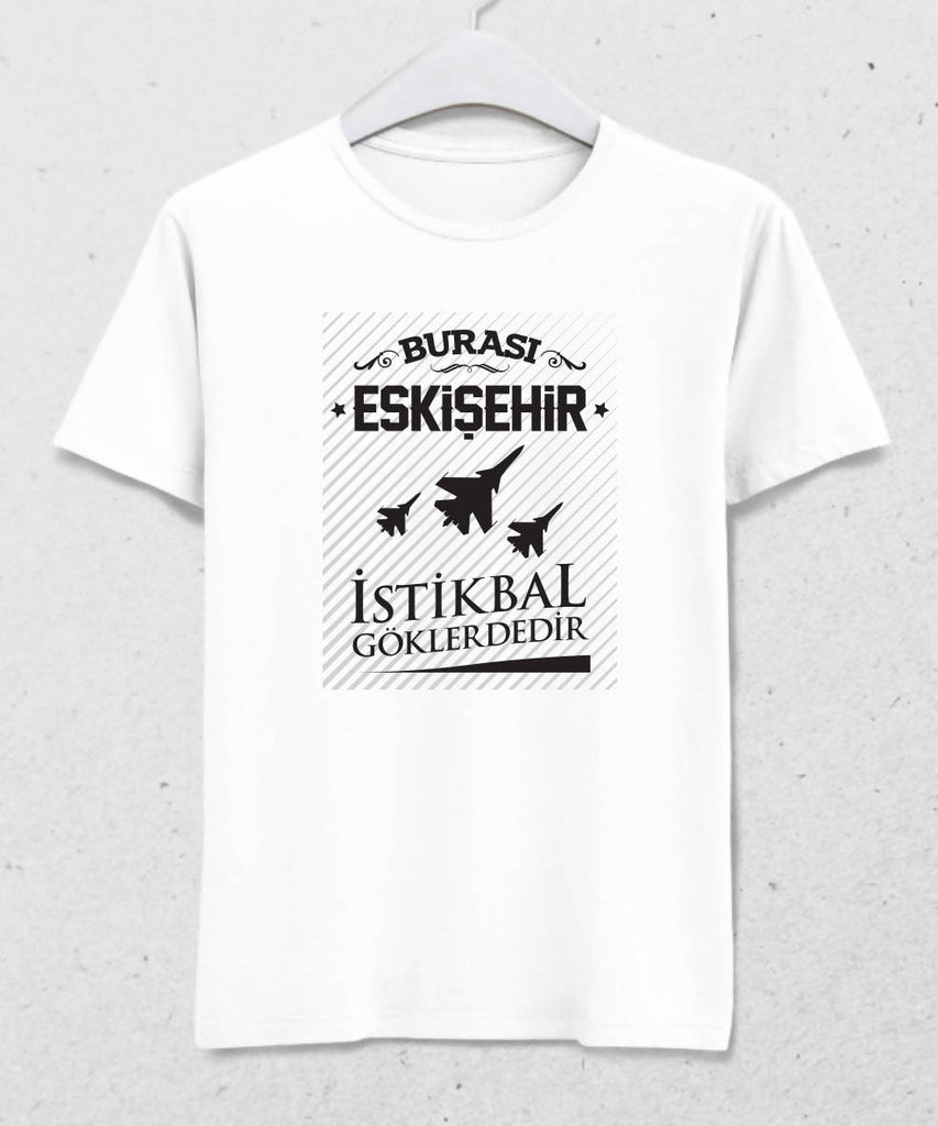 Burası Eskişehir - 7 / Erkek Tshirt - basmatik.com