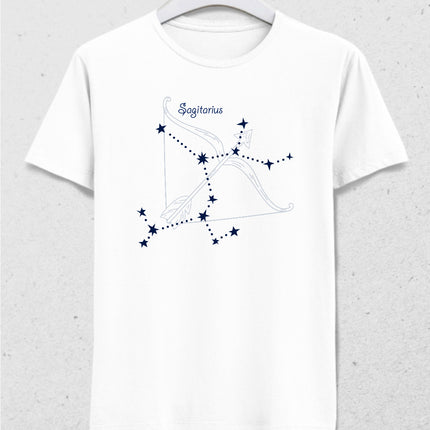 Yıldızlı Yay burcu tişört - basmatik.com