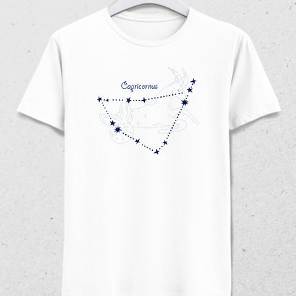 Yıldızlı Oğlak burcu tişört - basmatik.com