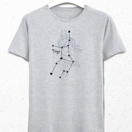 Yıldızlı Başak burcu tişört - basmatik.com