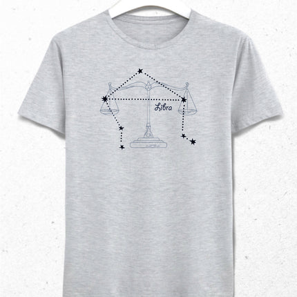Yıldızlı Terazi burcu tişört - basmatik.com