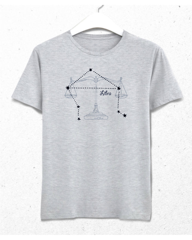 Yıldızlı Terazi burcu tişört - basmatik.com