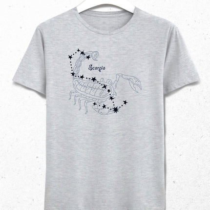 Yıldızlı Akrep burcu tişört - basmatik.com