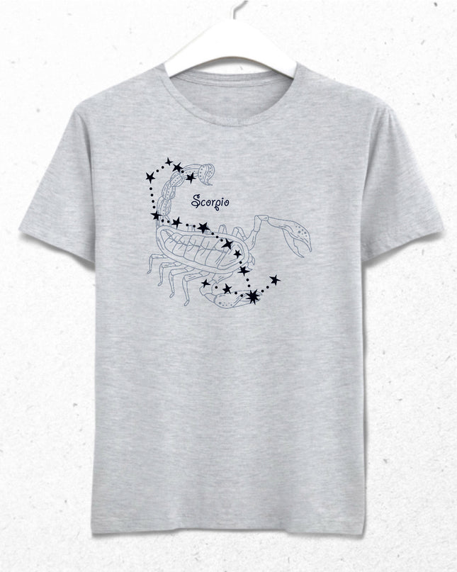 Yıldızlı Akrep burcu tişört - basmatik.com