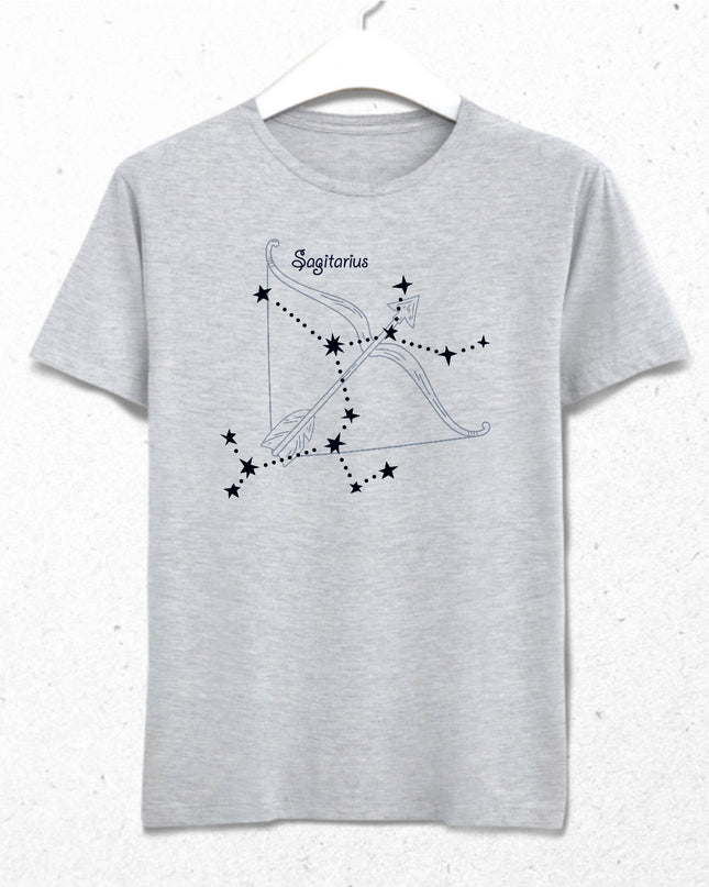 Yıldızlı Yay burcu tişört - basmatik.com