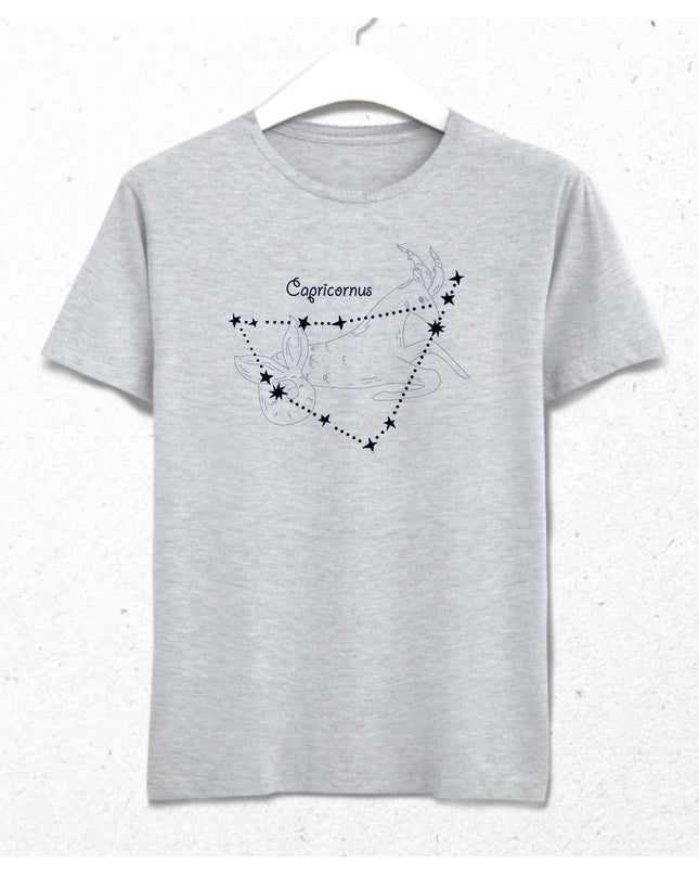 Yıldızlı Oğlak burcu tişört - basmatik.com